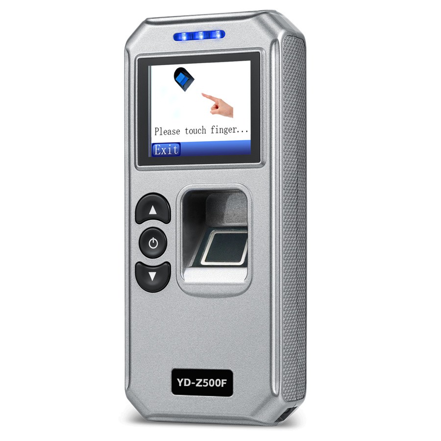 ስርዓት መፈተሺ ነቑጣ ምስ ባዮሜትሪክ ስካነር